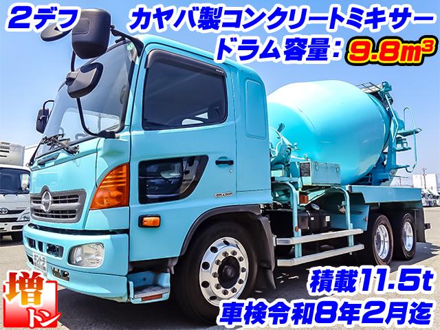 H27/2 日野 レンジャー ミキサー LDG-GK8JKAA