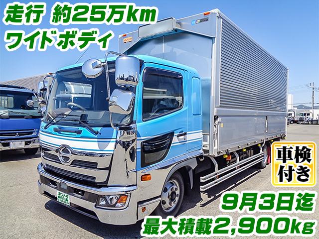 H30/8 日野 レンジャー アルミウイング 2KG-FD2ABA