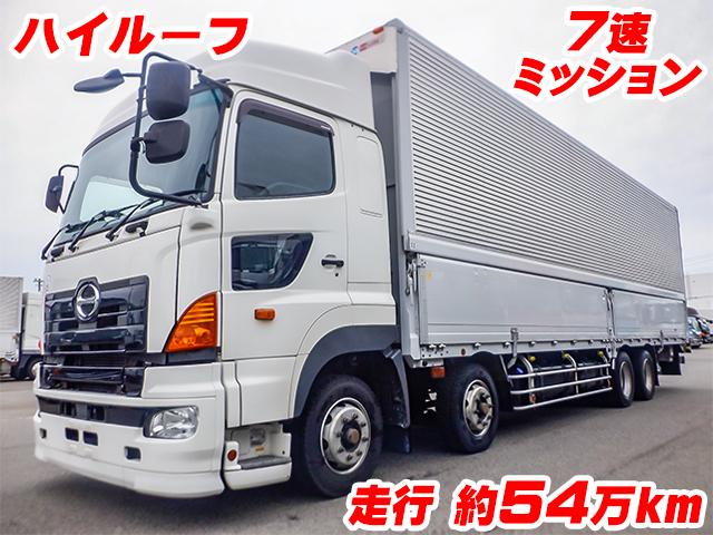 H29　日野　プロフィア　トランテックス製アルミウイング　ハイルーフ　7速ミッション　リターダー　最大積載13,700kg