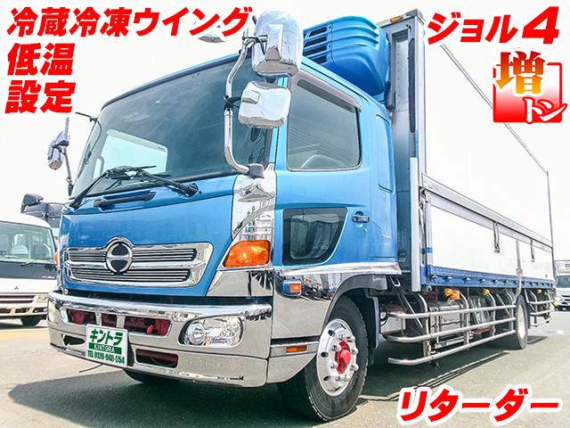 H21/6 日野 レンジャー 冷蔵冷凍ウイング BDG-FE8JPWA