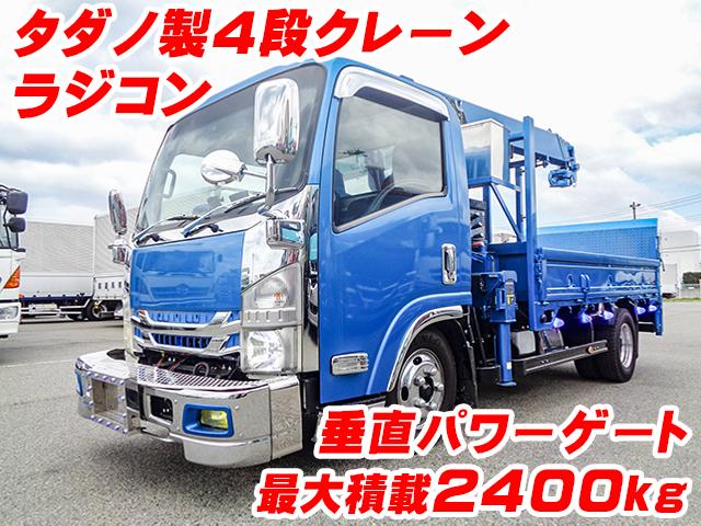 H22/3 いすゞ エルフ クレーン付・パワーゲート付 BKG-NMR85AR