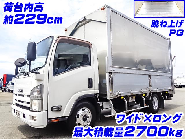 H26/3 いすゞ エルフ アルミウイング・パワーゲート付 TKG-NPR85AN