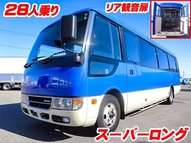 H28　三菱ふそう　ローザ　マイクロバス　28人乗り　TPG-BE640J　スーパーロング