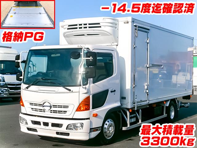 H29　日野　レンジャー　冷蔵冷凍車　最大積載量3300kg　－30度設定　格納パワーゲート　システムフロア　6速MT　サイド扉