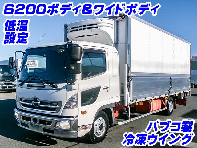 H23/3 日野 レンジャー 冷蔵冷凍ウイング BKG-FD7JLYA