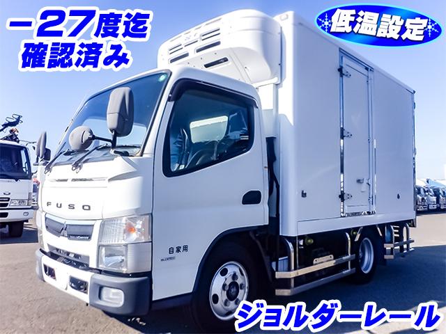 H30　三菱ふそう　キャンター　東プレ製冷蔵冷凍車　－30度設定　－27度迄確認済　床キーストン　ジョルダーレール　サイドドア