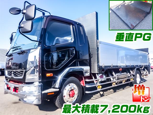 H27/7 三菱ふそう ファイター 平ボディパワーゲート付 QKG-FK65FZ