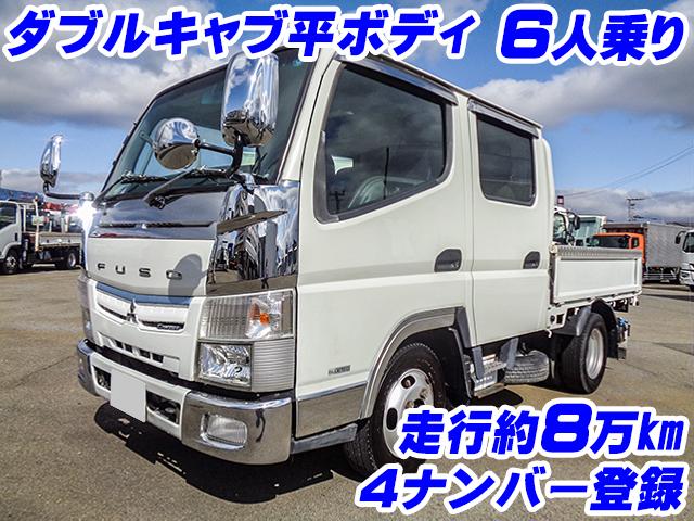 H29/3 三菱ふそう キャンター ダブルキャブ TPG-FBA20