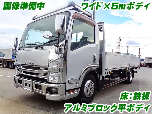 H25/10 いすゞ エルフ アルミブロック SKG-NPR85YN