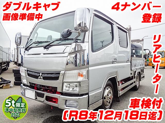 H30/12 三菱ふそう キャンター ダブルキャブ TPG-FBA20