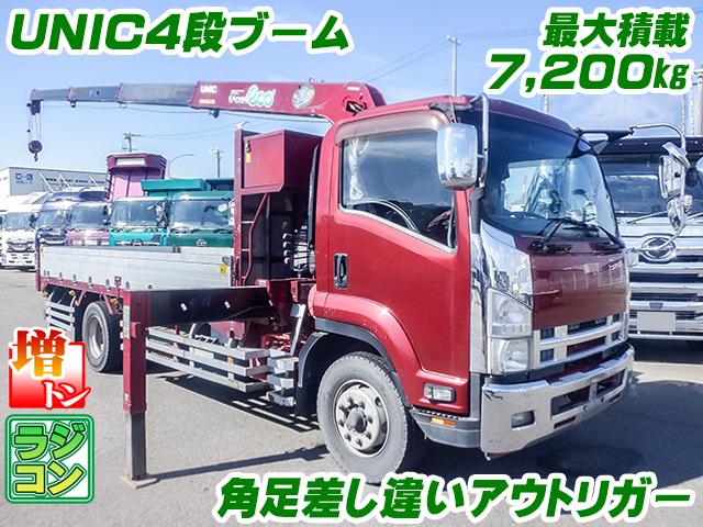 H24/12 いすゞ フォワード クレーン付アルミブロック LKG-FTR90S2