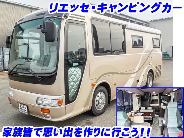 H22　日野　リエッセ　キャンピングカー　10人乗り　距離浅
