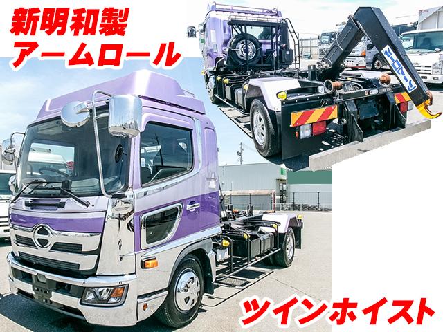 H31/3 日野 レンジャー アームロール 2KG-FD2ABA