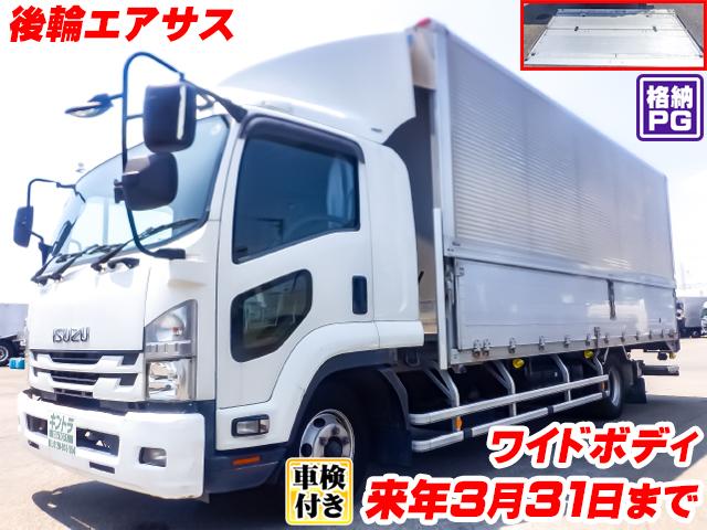 H28/3 いすゞ フォワード アルミウイング・パワーゲート付 TKG-FRR90T2