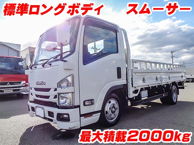 H30/3 いすゞ エルフ 平ボディ TRG-NLR85AR