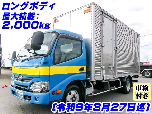 H31/3 日野 デュトロ アルミバン(箱車) TKG-XZU655M