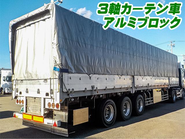 H28/11 トレクス カーテン車セミトレーラー PFB34114改