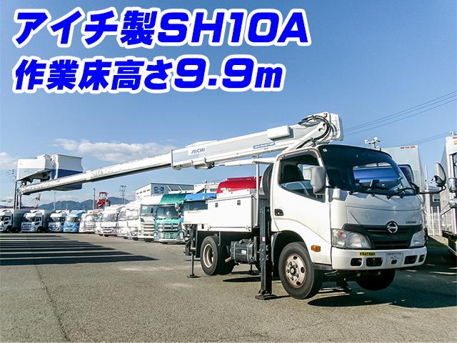 H25/8 日野 デュトロ 高所作業車 TKG-XZU600X