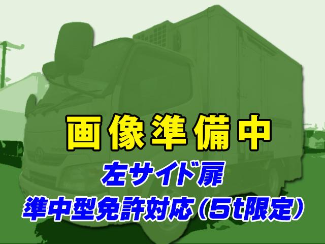 R1　トヨタ　トヨエース　東プレ製冷蔵冷凍車　左サイド扉　低温設定　バックモニター　縞板床　準中型免許対応(5t限定)